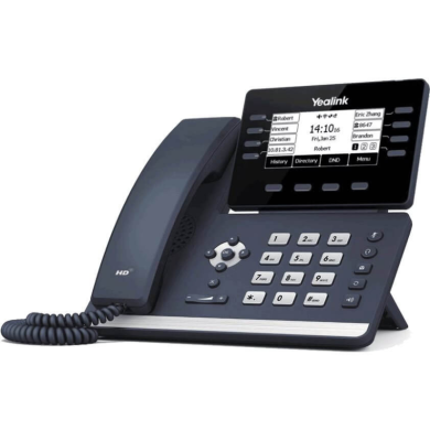 Reconditionné - Yealink Téléphone T53 PoE 12 SIP monochrome
