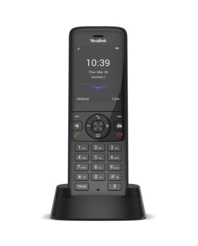 Yealink - Combiné DECT professionnel - W78H - Noir
