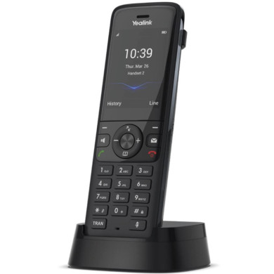 Yealink - Combiné DECT professionnel - W78H - Noir