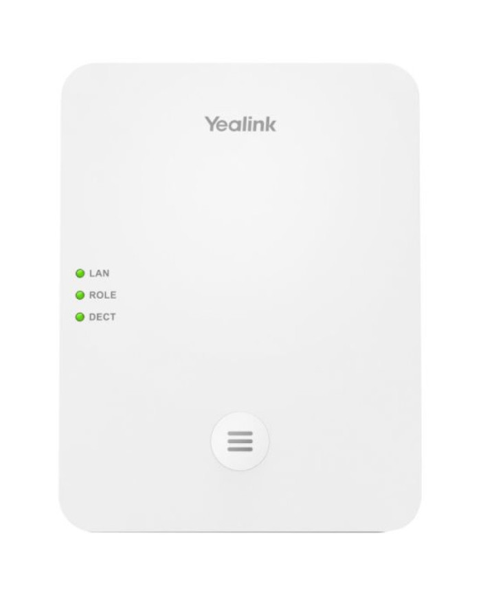 Yealink - Station de base DECT Multi-Cell - W80B - Blanc
