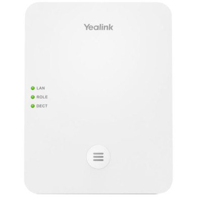 Yealink - Station de base DECT Multi-Cell - W80B - Blanc