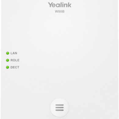 Yealink - Station de base DECT Multi-Cell - W80B - Blanc