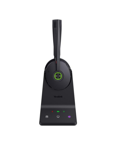 Yealink - Casque sans fil DECT ANC - WH68 UC - Noir