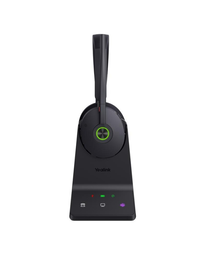 Yealink - Casque sans fil DECT ANC - WH68 UC - Noir