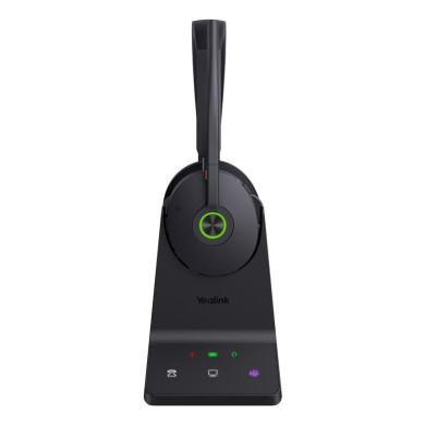 Yealink - Casque sans fil DECT ANC - WH68 UC - Noir