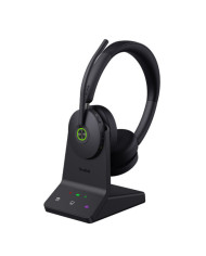 Yealink - Casque sans fil DECT ANC - WH68 UC - Noir