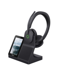 Yealink - Casque sans fil DECT avec station de travail - WH68 Workstation - Noir