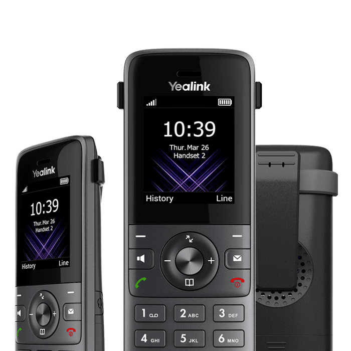 Yealink W73H - Combiné DECT Avec Écran Couleur