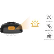 Yealink W59R - Combiné DECT Renforcé  IP67 Avec Écran Couleur