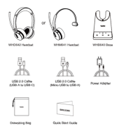Yealink - Casque DECT monaural WH64 UC& Teams avec base