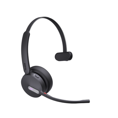 Yealink - Casque DECT monaural WH64 UC& Teams avec base