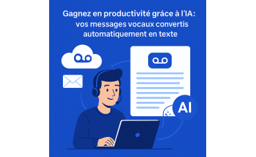 Transcription vocale intelligente : l’IA transforme vos messages en texte lisible instantanément