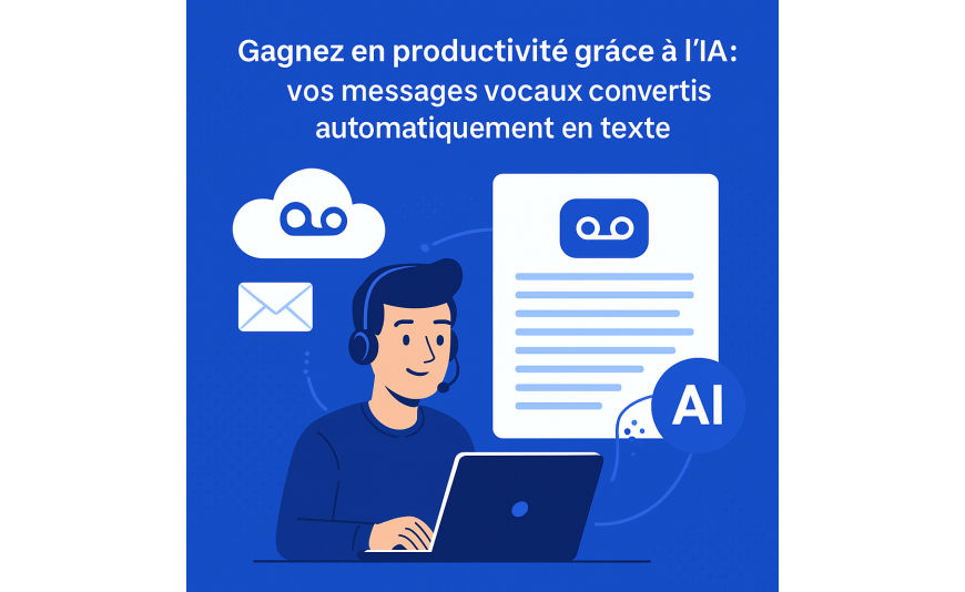 Transcription vocale intelligente : l’IA transforme vos messages en texte lisible instantanément Transcription vocale intelligente : l’IA transforme vos messages en texte lisible instantanément
